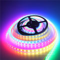 Hot sale 1m 60-Pixel Addressable 24-Bit RGB LED Strip, 5V, IP67 Waterproof, WS2812B strip light with factory price